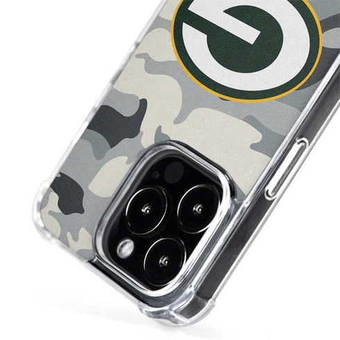 NFL Green Bay Packers Camo iPhone 15 Pro Max MagSafe Case