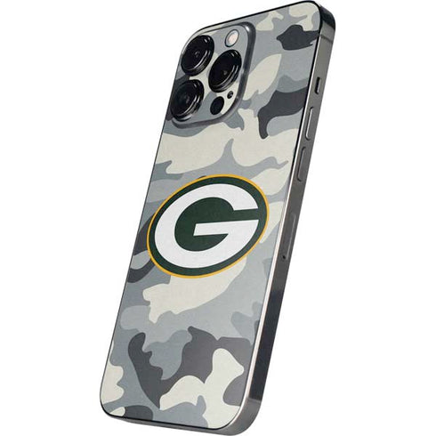NFL Green Bay Packers Camo iPhone 14 Pro Max Skin