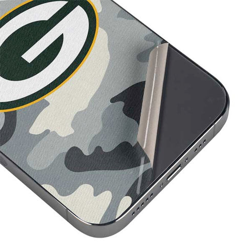 NFL Green Bay Packers Camo iPhone 14 Pro Max Skin