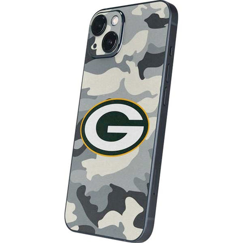 NFL Green Bay Packers Camo iPhone 14 Skin