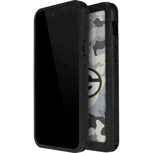 NFL Green Bay Packers Camo iPhone 15 Plus Waterproof Case