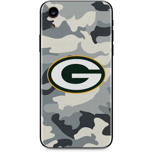 NFL Green Bay Packers Camo iPhone XR Skin