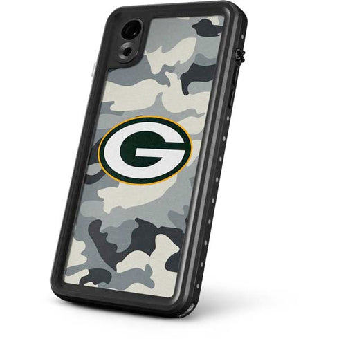 NFL Green Bay Packers Camo iPhone XR Waterproof Case
