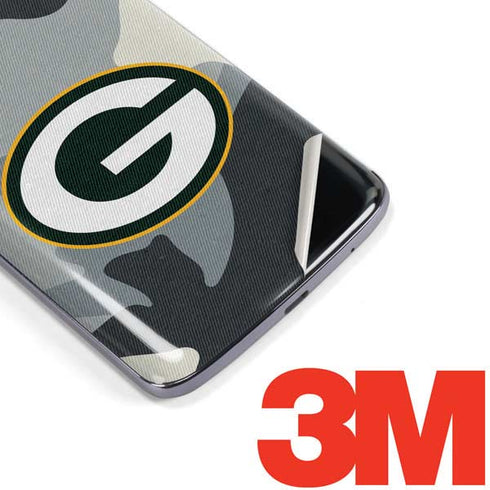 NFL Green Bay Packers Camo Moto E5 Plus Skin