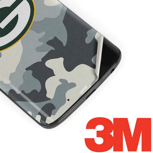 NFL Green Bay Packers Camo Moto G6 Skin