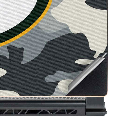 NFL Green Bay Packers Camo MSI GS65 Stealth Laptop Skin