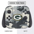 NFL Green Bay Packers Camo Nintendo Switch Bundle Skin