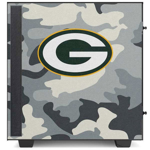 NFL Green Bay Packers Camo NZXT H510 Compact ATX Mid-Tower Case Skin