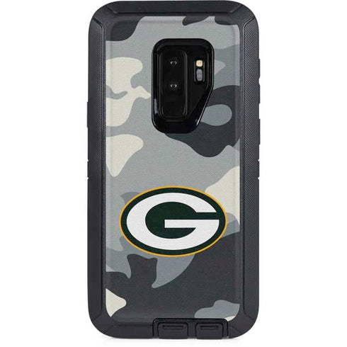 NFL Green Bay Packers Camo Otterbox Defender Galaxy Skin