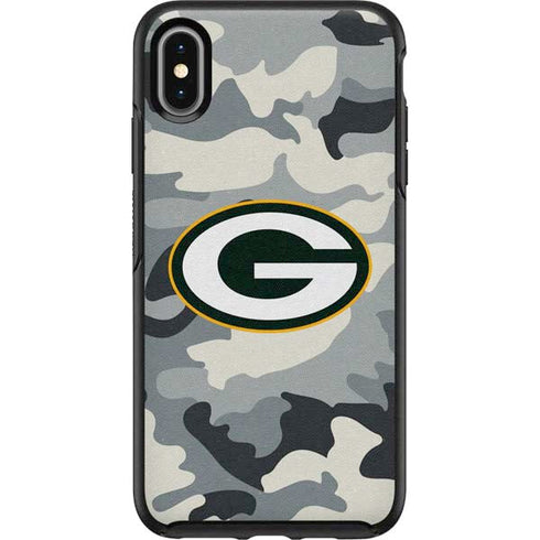 NFL Green Bay Packers Camo Otterbox Symmetry iPhone Skin