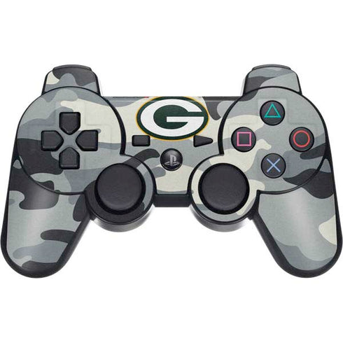NFL Green Bay Packers Camo PS3 Dual Shock wireless controller Skin