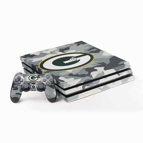NFL Green Bay Packers Camo PS4 Pro Bundle Skin