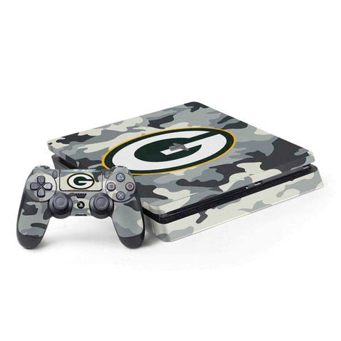 NFL Green Bay Packers Camo PS4 Slim Bundle Skin