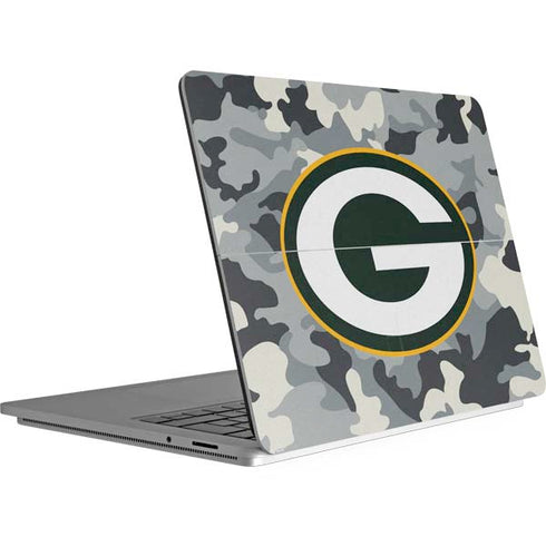 NFL Green Bay Packers Camo Surface Laptop Studio Skin