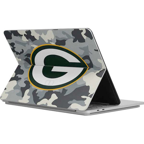 NFL Green Bay Packers Camo Surface Laptop Studio Skin