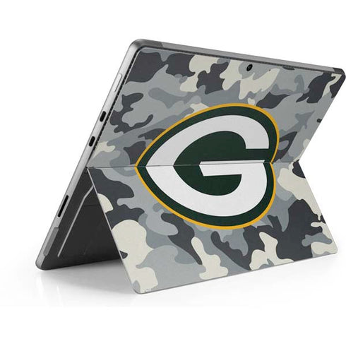 NFL Green Bay Packers Camo Surface Pro 8 Skin