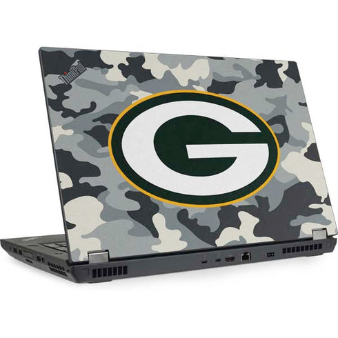 NFL Green Bay Packers Camo Lenovo ThinkPad Skin