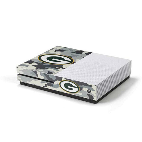 NFL Green Bay Packers Camo Xbox One S Console Skin