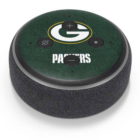 NFL Green Bay Packers Distressed Amazon Echo Dot Skin