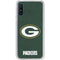 NFL Green Bay Packers Distressed Galaxy A10e Clear Case