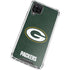 NFL Green Bay Packers Distressed Galaxy A12 Clear Case