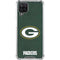 NFL Green Bay Packers Distressed Galaxy A12 Clear Case