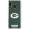 NFL Green Bay Packers Distressed Galaxy A30 Clear Case
