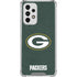 NFL Green Bay Packers Distressed Galaxy A53 5G Clear Case