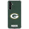 NFL Green Bay Packers Distressed Galaxy A54 5G Clear Case