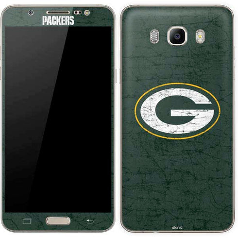 NFL Green Bay Packers Distressed Galaxy J7 Skin