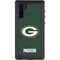 NFL Green Bay Packers Distressed Galaxy Note 10 Waterproof Case