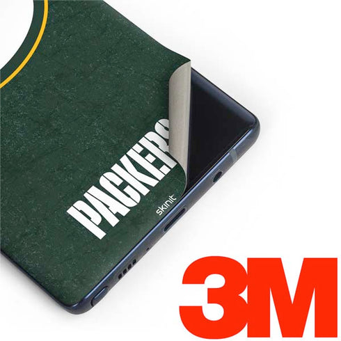 NFL Green Bay Packers Distressed Galaxy Note 9 Skin