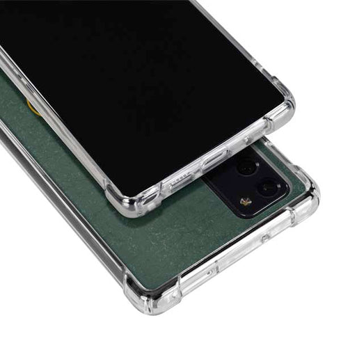 NFL Green Bay Packers Distressed Galaxy Note20 5G Clear Case