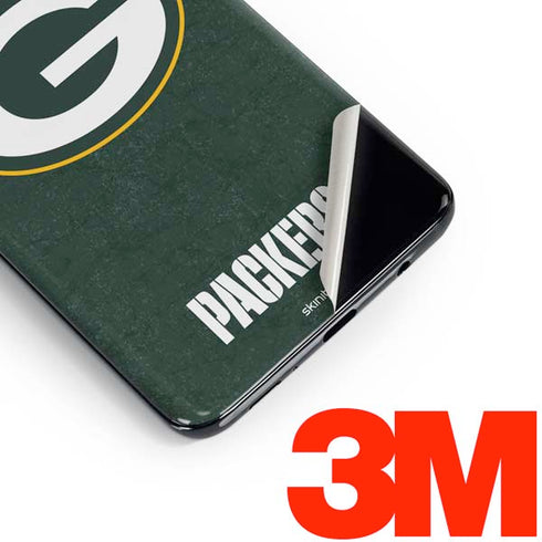 NFL Green Bay Packers Distressed Galaxy S10 Skin