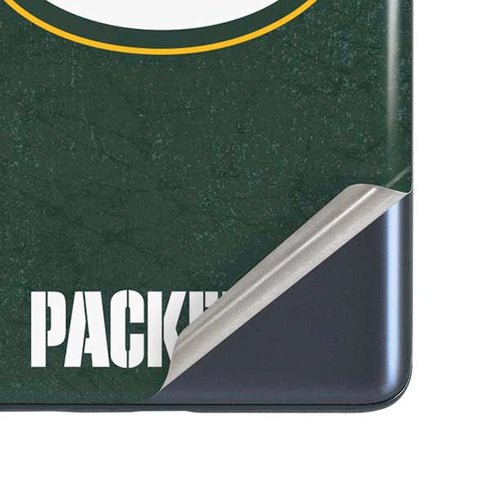 NFL Green Bay Packers Distressed Galaxy S20 Fan Edition Skin