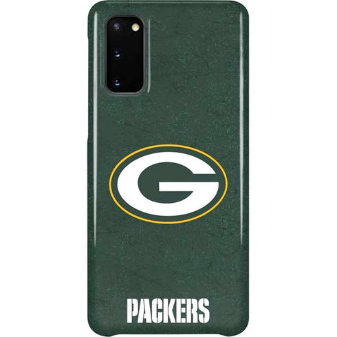 NFL Green Bay Packers Distressed Galaxy S20 Lite Case
