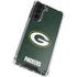 NFL Green Bay Packers Distressed Galaxy S21 Plus 5G Clear Case