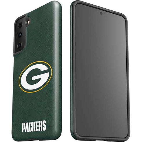NFL Green Bay Packers Distressed Galaxy S21 Plus 5G Pro Case