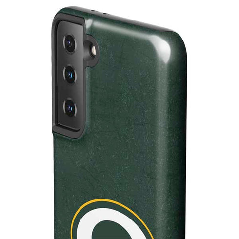 NFL Green Bay Packers Distressed Galaxy S21 Plus 5G Pro Case