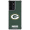 NFL Green Bay Packers Distressed Galaxy S21 Ultra 5G Clear Case