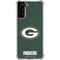 NFL Green Bay Packers Distressed Galaxy S22 Plus Clear Case