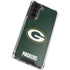 NFL Green Bay Packers Distressed Galaxy S22 Plus Clear Case