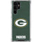 NFL Green Bay Packers Distressed Galaxy S22 Ultra Clear Case