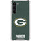 NFL Green Bay Packers Distressed Galaxy S23 Plus Clear Case