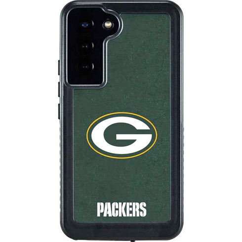 NFL Green Bay Packers Distressed Galaxy S23 Plus Waterproof Case