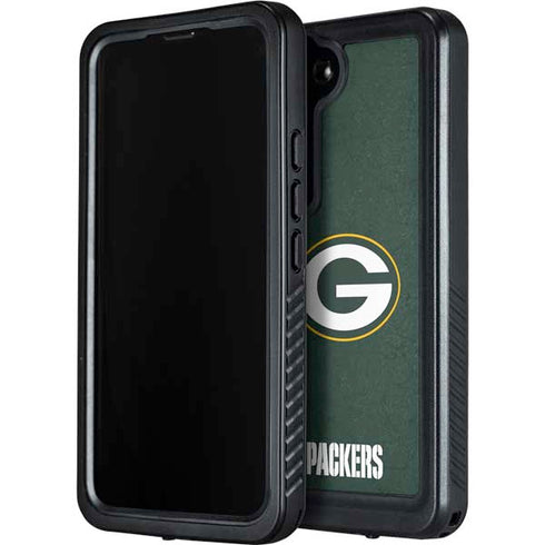 NFL Green Bay Packers Distressed Galaxy S23 Plus Waterproof Case