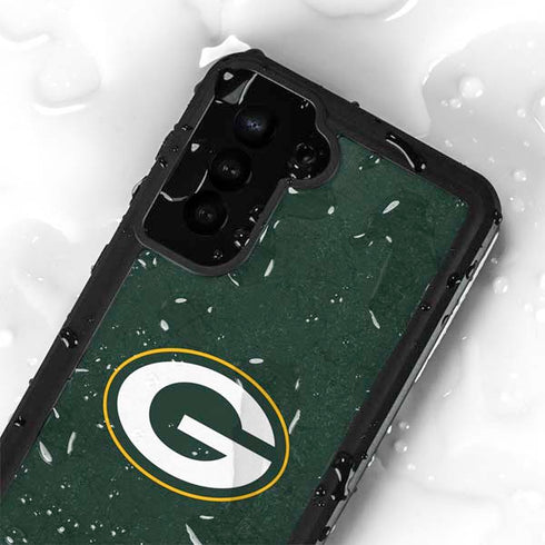 NFL Green Bay Packers Distressed Galaxy S23 Plus Waterproof Case