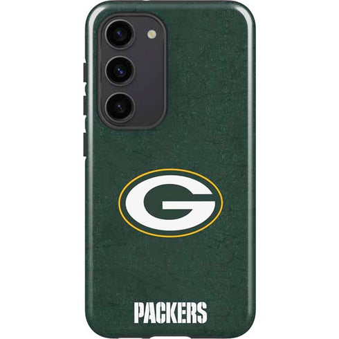 NFL Green Bay Packers Distressed Galaxy S23 Pro Case