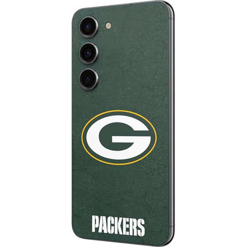 NFL Green Bay Packers Distressed Galaxy S23 Skin