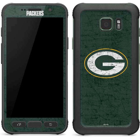 NFL Green Bay Packers Distressed Galaxy S7 Active Skin